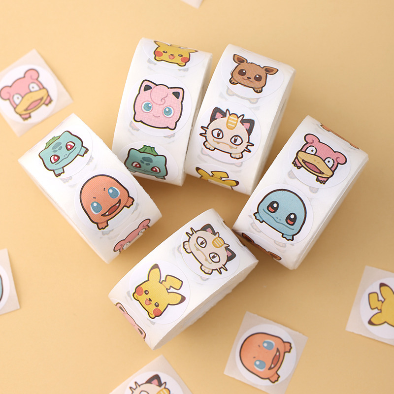 Laptop Accessories Kids - 500 pz Rotolo Del Fumetto Pokemon