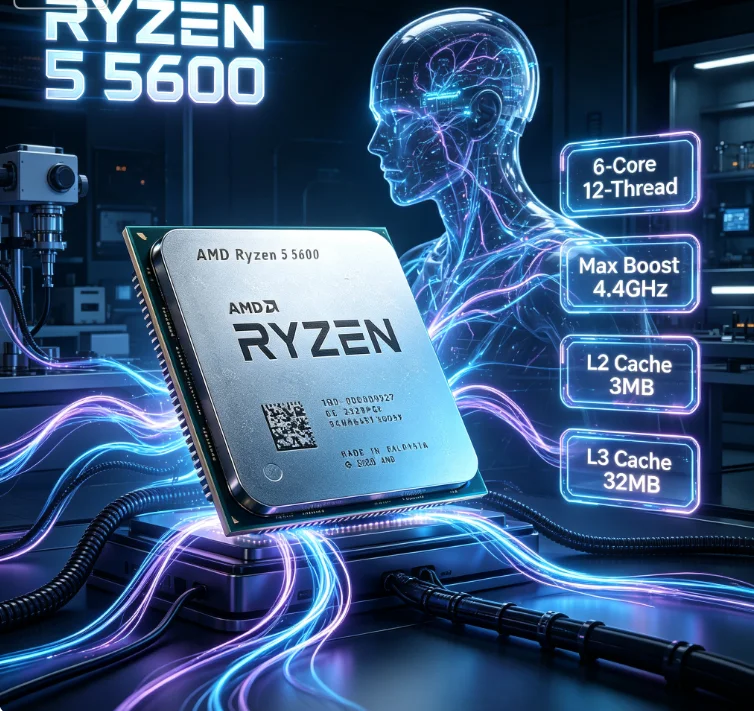 Amd Cpu Ryzen 5 - Scheda Madre B450 B550 X570 Compatibile