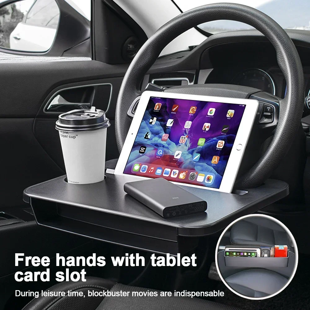 Laptop Accessories Holder - Supporto Multifunzione per Auto: Tavolino per