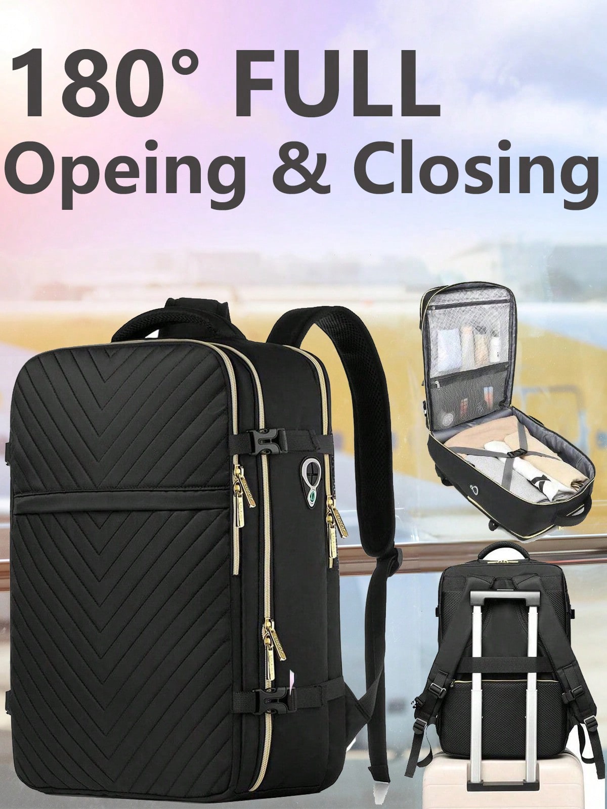 Laptop Bag Waterproof - Zaino da Viaggio Grande - Approvato