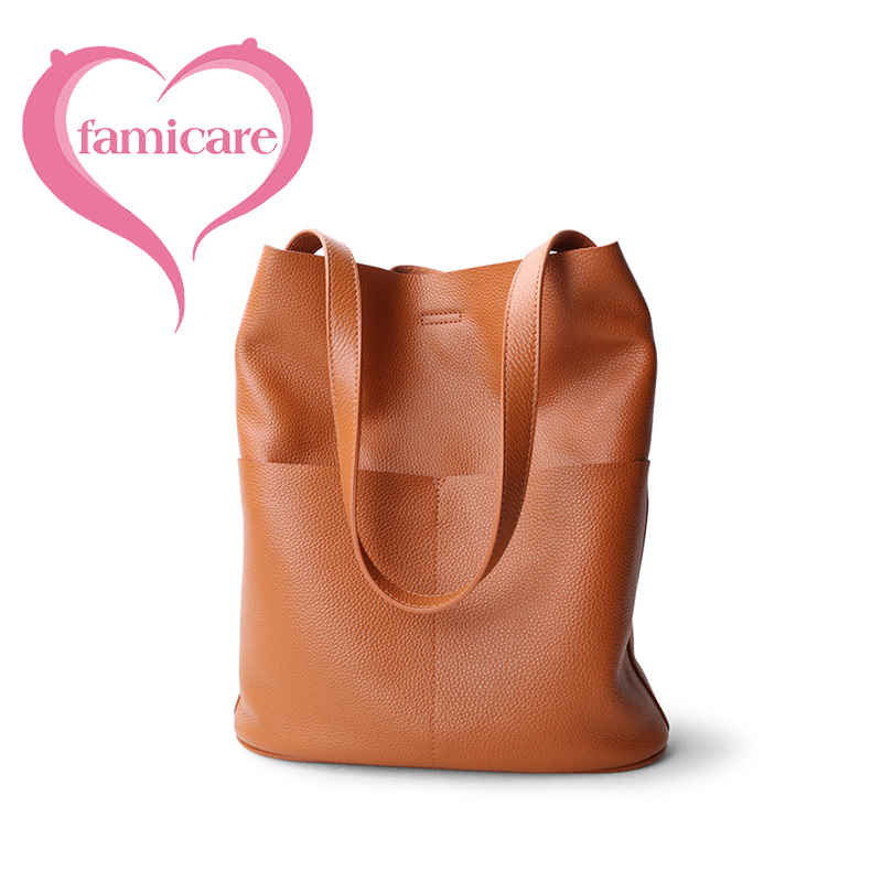 Laptop Accessories For Girls - Borse a secchiello in vera pelle