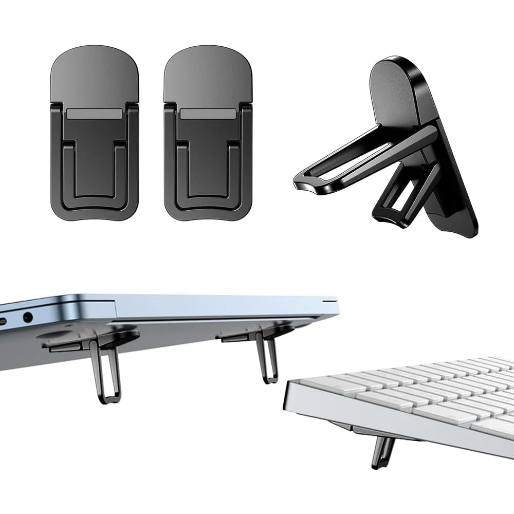Laptop Accessories Distributor - Set di 2 Supporti Pieghevoli per