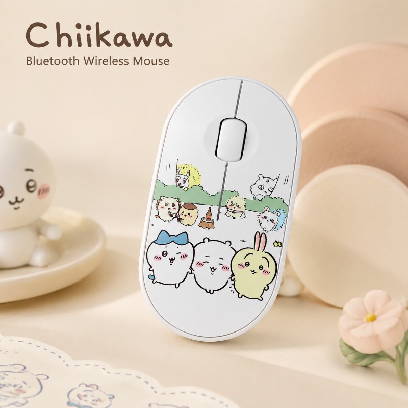 Laptop External Accessories - Simpatico mouse wireless Bluetooth Chiikawa, mouse