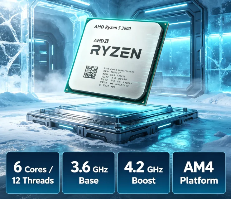 Amd Cpu Ryzen 5 - Processore AMD Ryzen 5 3600, architettura