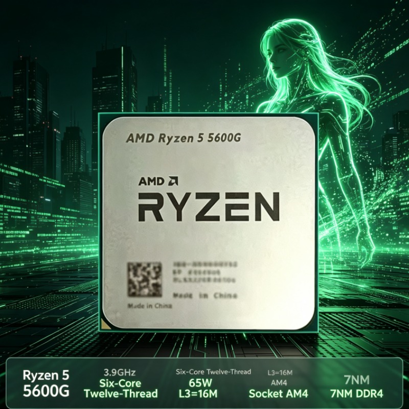 Amd Cpu Ryzen 5 - Processore AMD Ryzen 5 5600G CPU