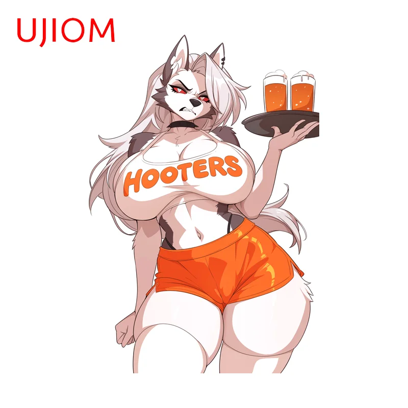 Laptop Accessories For Girls - UJIOM Loona Sportswear Waifu Adesivi murali