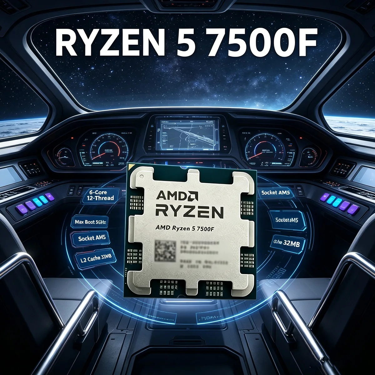 CPU AMD Ryzen 5 7500F per Gami - Amd Cpu Ryzen 5 recensione e prezzo