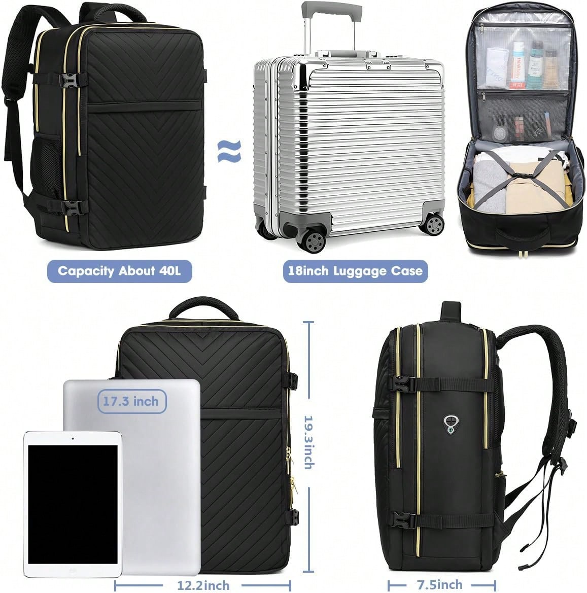 Zaino da Viaggio Grande - Appr - Laptop Bag Waterproof recensione e prezzo