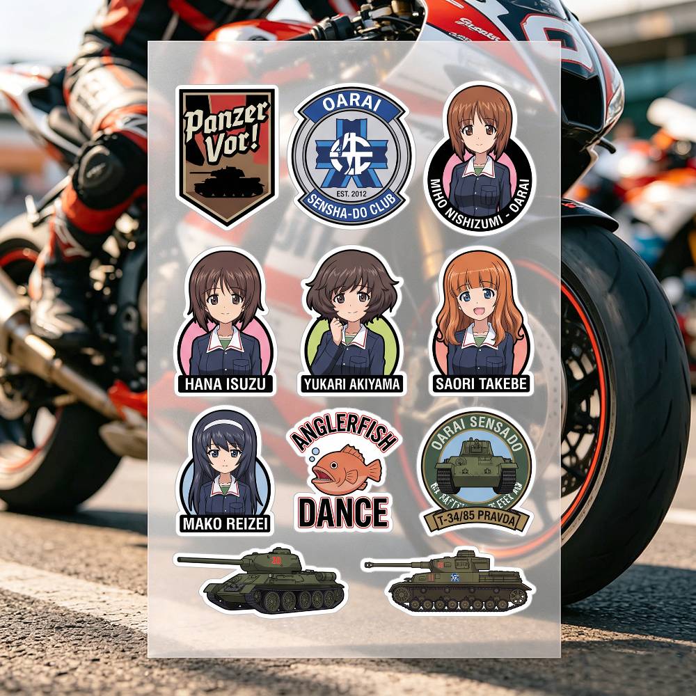 Adesivi per Moto Anime Girls U - Laptop Accessories For Girls recensione e prezzo