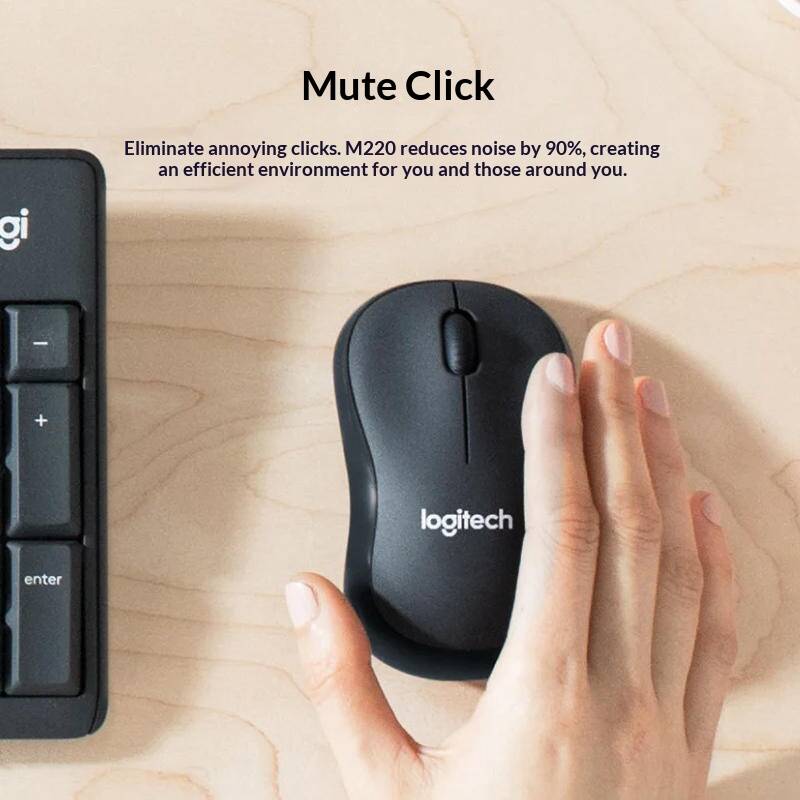 Mouse Silenzioso Logitech M220 - Laptop Accessories Officeworks recensione e prezzo