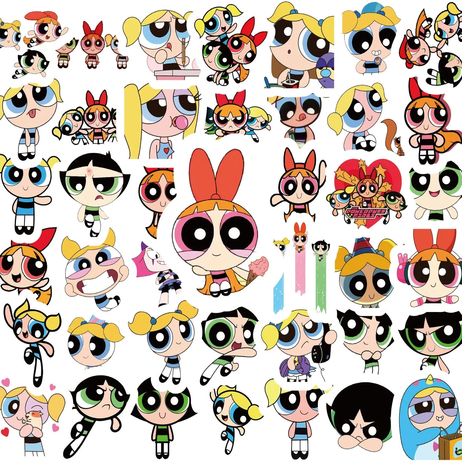 100 Adesivi Powerpuff Girls, D - Laptop Bag Waterproof recensione e prezzo