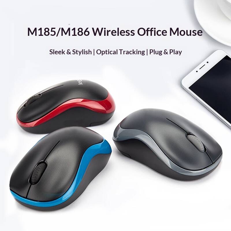 Mouse Wireless Logitech M185,  - Laptop Accessories Officeworks recensione e prezzo