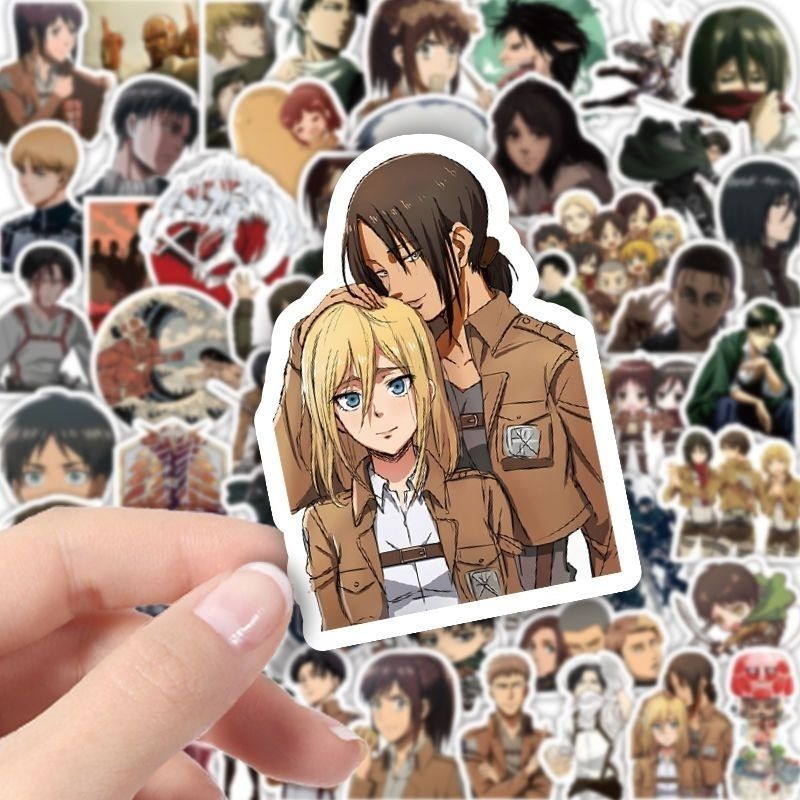 60 Pezzi Adesivi Anime Attack  - Laptop Accessory recensione e prezzo