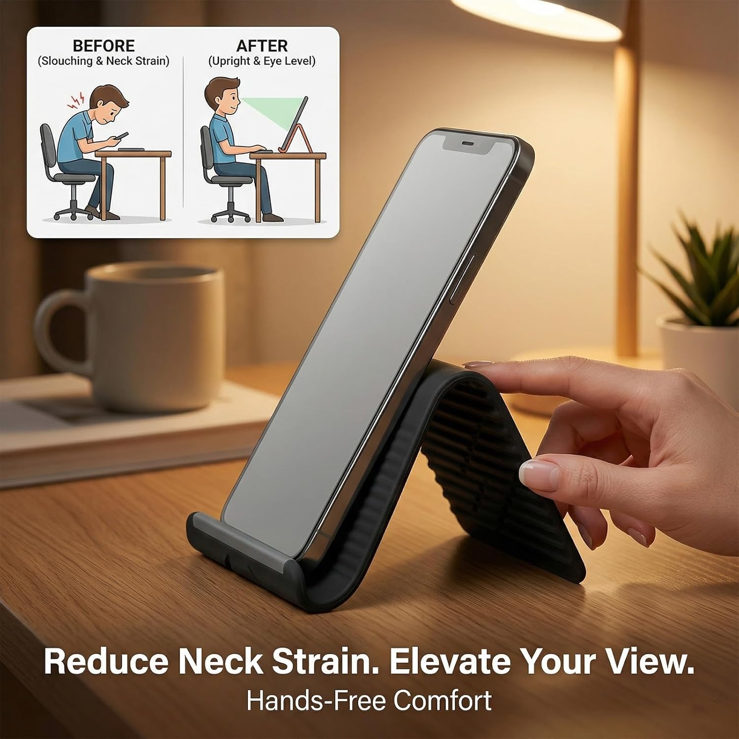 Supporto per telefono in silic - Laptop Accessories Holder recensione e prezzo