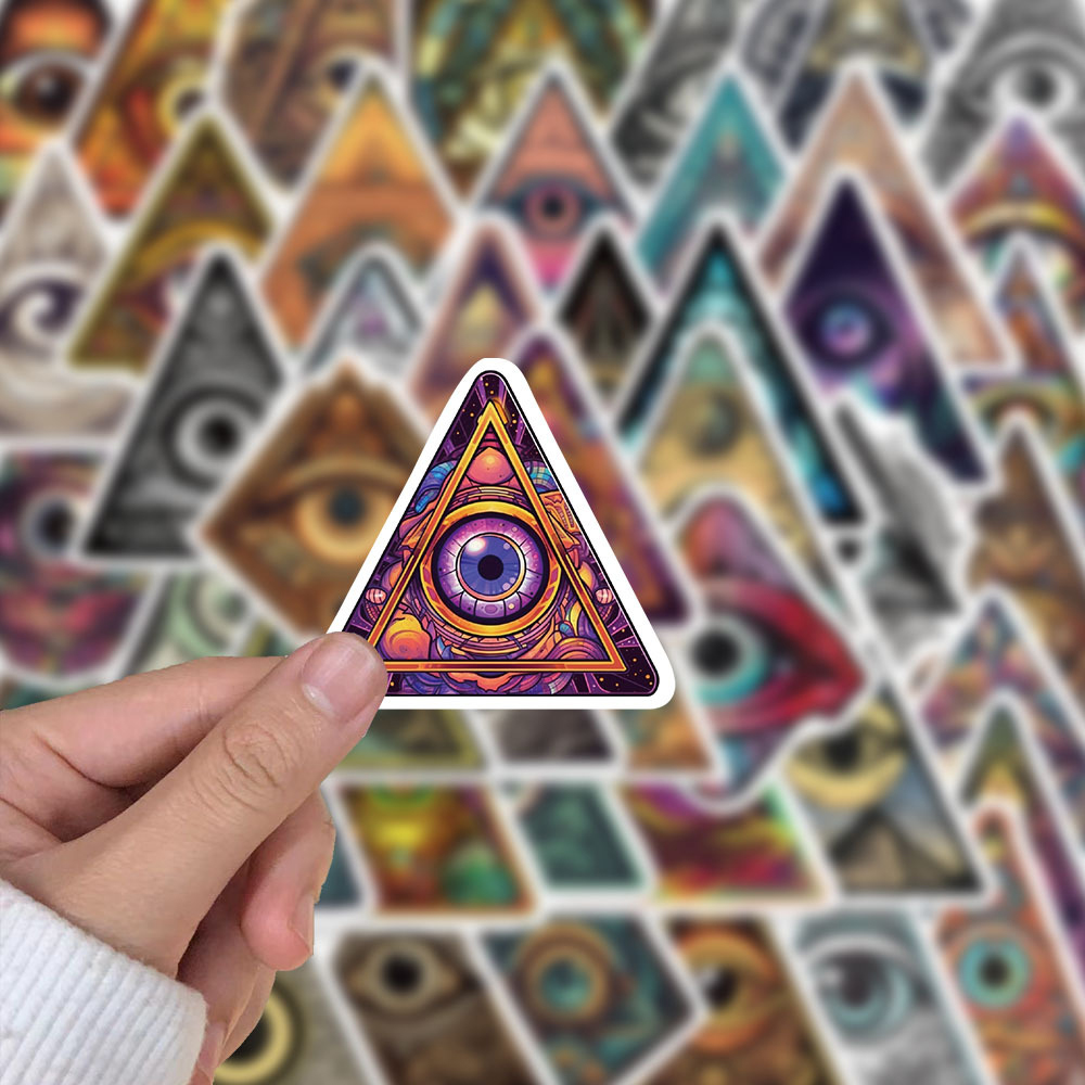 10/30/50pcs Gothic All see Eye - Laptop Accessories Kids recensione e prezzo
