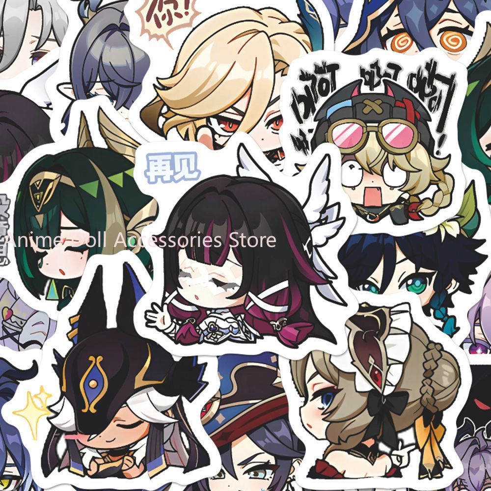 64 Pezzi Adesivi Anime Genshin - Laptop Accessory recensione e prezzo