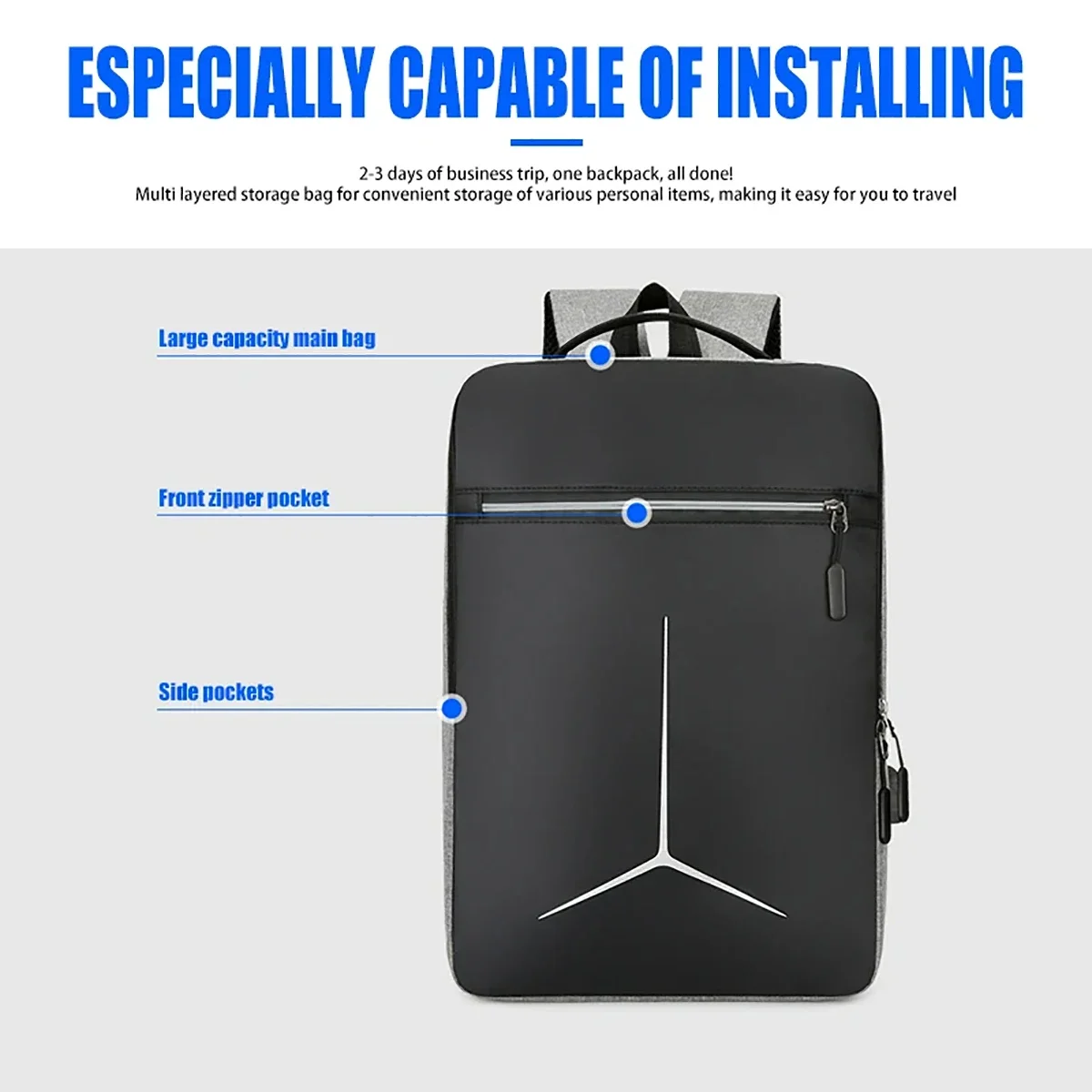 Zaino Antifurto Impermeabile i - Laptop Bag Waterproof recensione e prezzo